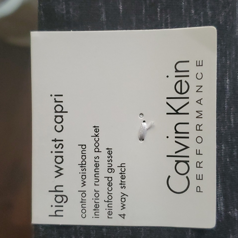 Calvin Klein Performance high waist capri